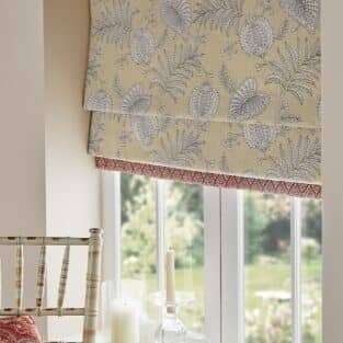 Cotton Roman Blinds