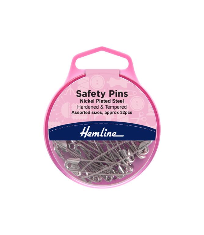 Nickel Plated Steel Safety Pins