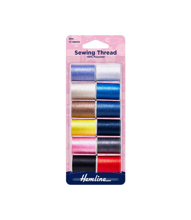 Sewing Thread 12 Spools