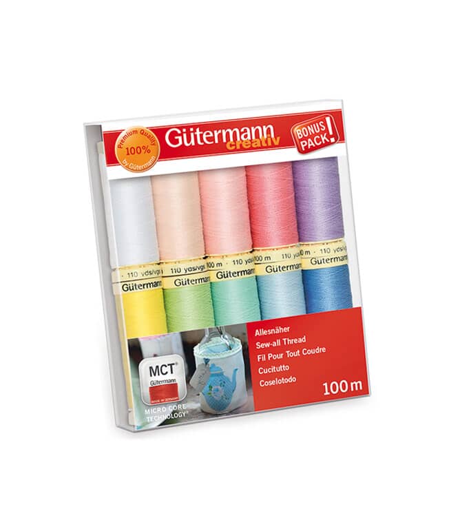 Thread Set: Sew-All 10 x 100m Pastels