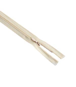 Zips & Fastenings / Closed End Invisible Zip Vanilla