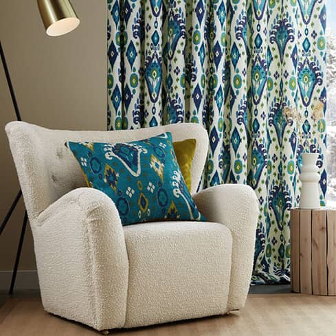 A Taste of the Exotic: 4 Stylish Ways to Use Ikat Fabric This Summer