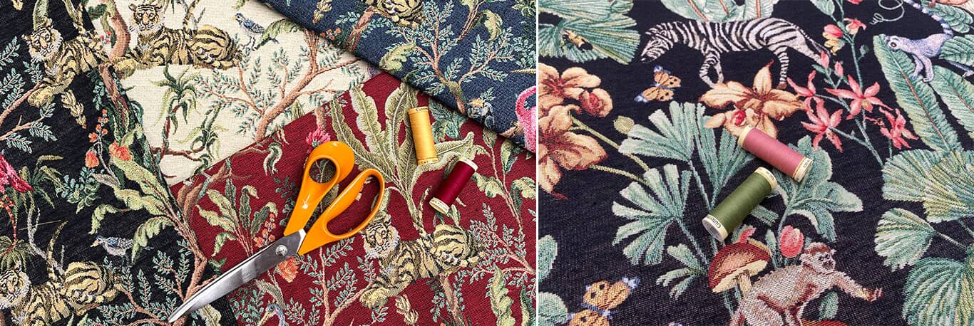 Tropical Tapestry Fabric Collection
