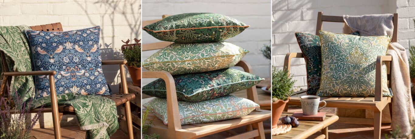 Morris & Co. Outdoor Cushion Collection 2025 Morris & Co. Outdoor Cushion Collection 2025