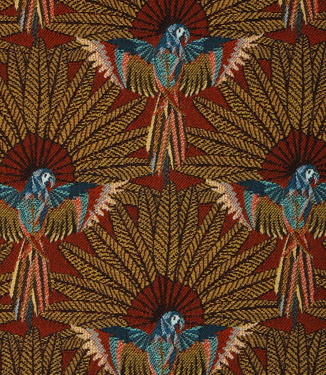 Parrot Paradise  Fabric / Chilli