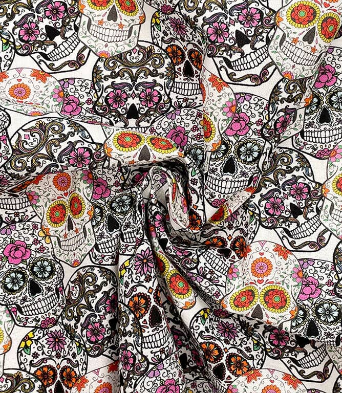 Spooky Floral Fabric / Multi