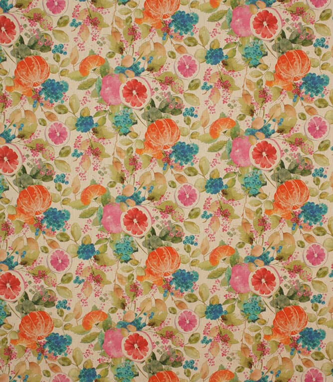 Tropical Fruit Fabric / Multi Tropical Fruit Fabric / Multi