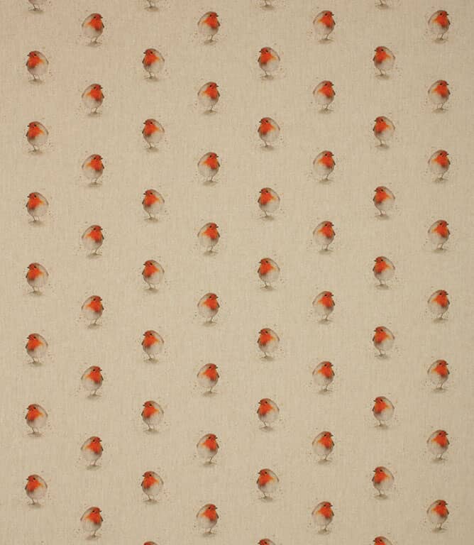Garden Robin Fabric / Linen Garden Robin Fabric / Linen