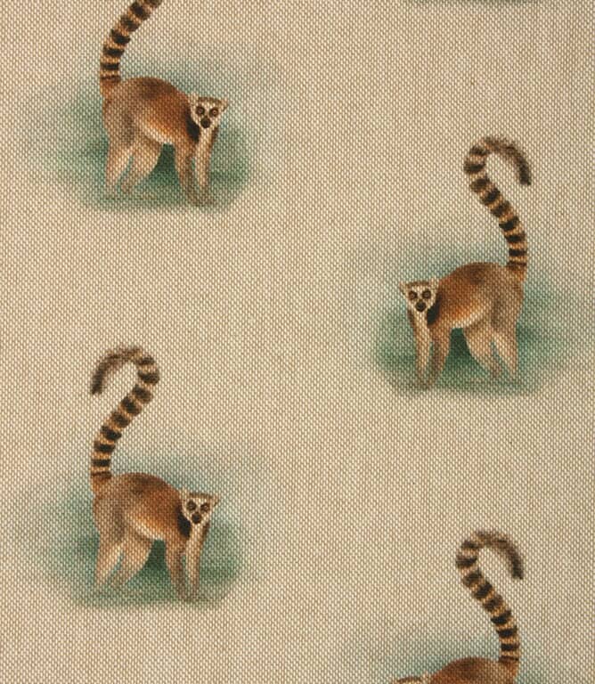 Mr Lemur Fabric / Natural