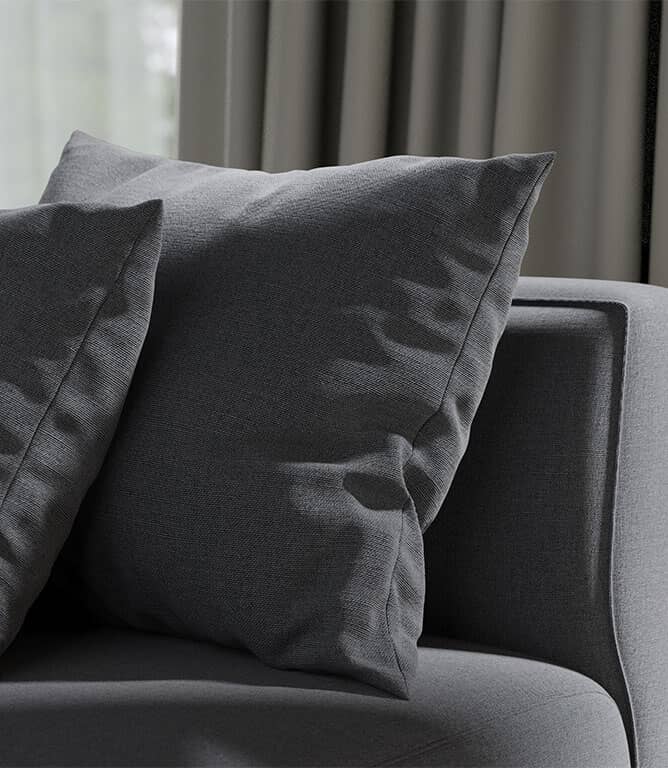 Monmouth FR Fabric / Pewter