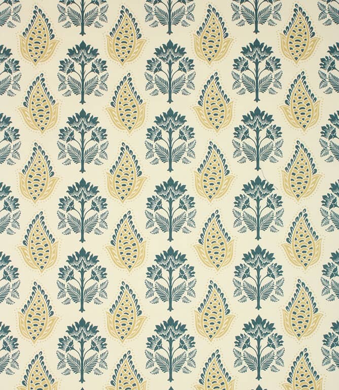 Southam Fabric / Soft Gold / Indigo Southam Fabric / Soft Gold / Indigo