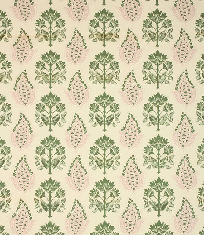 Southam Fabric / Soft Pink / Sap Green Southam Fabric / Soft Pink / Sap Green