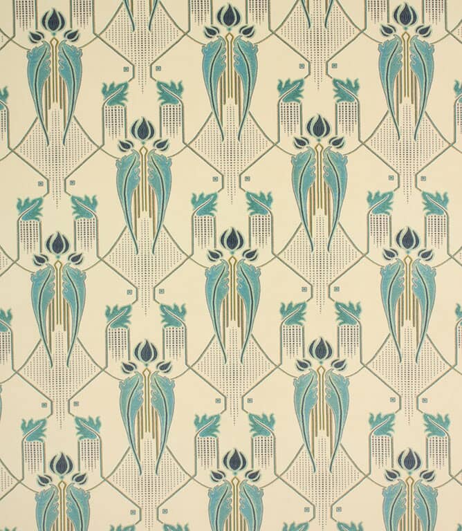 Mackintosh Velvet Fabric / Prussian Mackintosh Velvet Fabric / Prussian