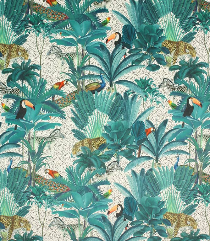 Congo Velvet Fabric / White Congo Velvet Fabric / White