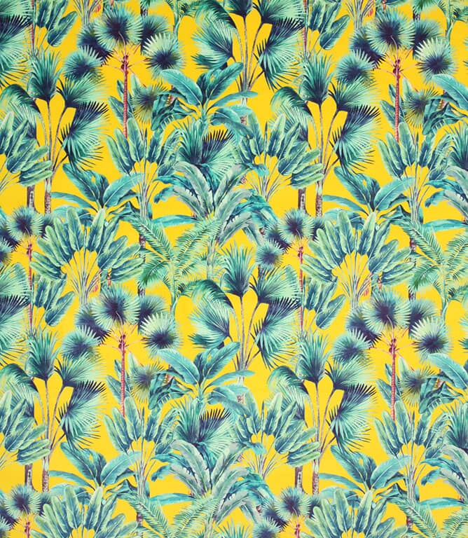 Cannes Velvet Fabric / Yellow