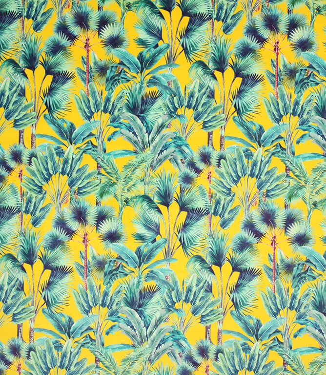 Cannes Velvet Fabric / Yellow Cannes Velvet Fabric / Yellow