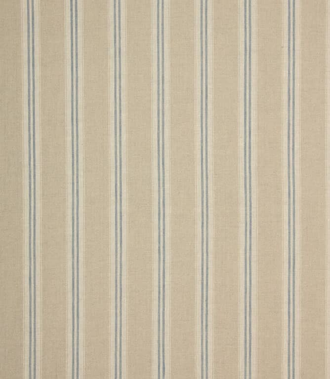 Cotswold Linen Stripe Fabric / Petrol Blue Cotswold Linen Stripe Fabric / Petrol Blue