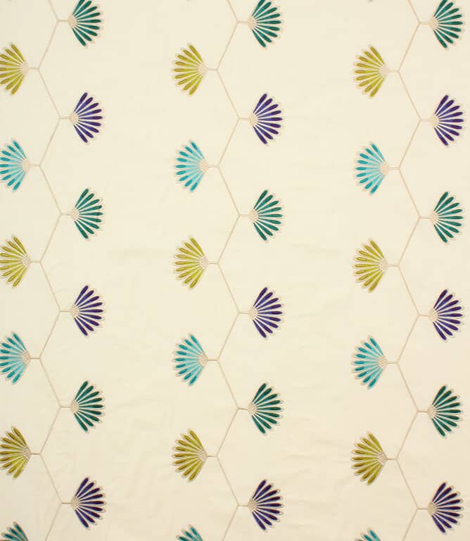 Harlequin Mirella Fabric / Indigo / Chartreuse Harlequin Mirella Fabric / Indigo / Chartreuse
