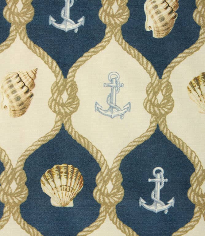 Seafarer Outdoor Fabric / Blue