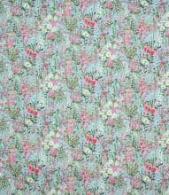 Prado De Flores Lomond Fabric / Primrose / Sky