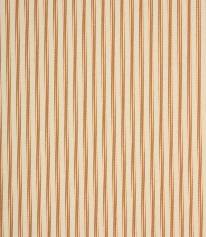 JF Ticking Fabric / Burnt Orange JF Ticking Fabric / Burnt Orange