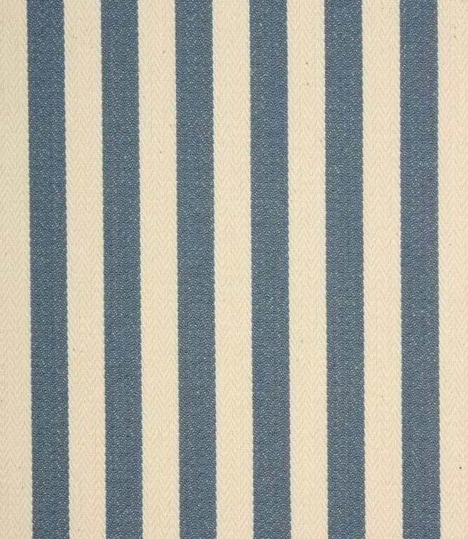 Cotswold Ticking Fabric / Blue