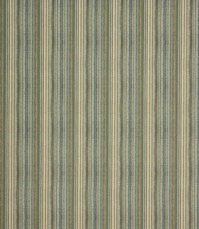 Velvet Stripe Fabric / Green Velvet Stripe Fabric / Green