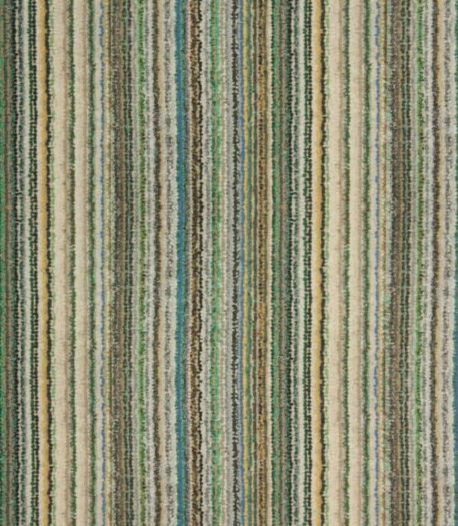 Velvet Stripe Fabric / Green