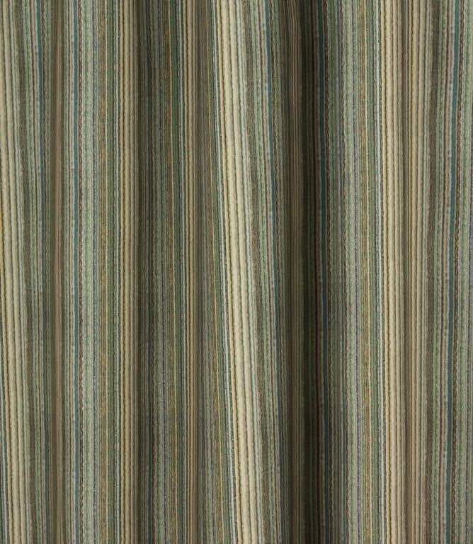 Velvet Stripe Fabric / Green