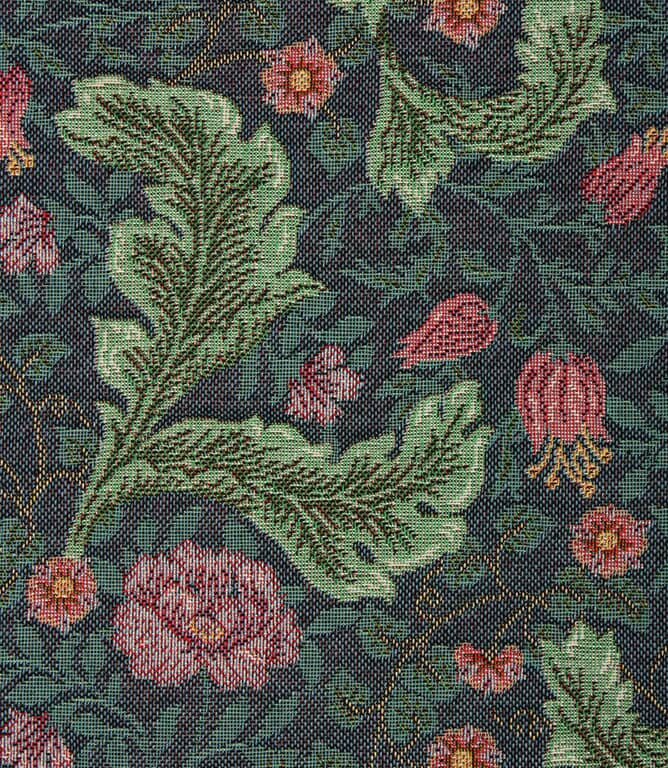 Floret Tapestry Fabric / Navy