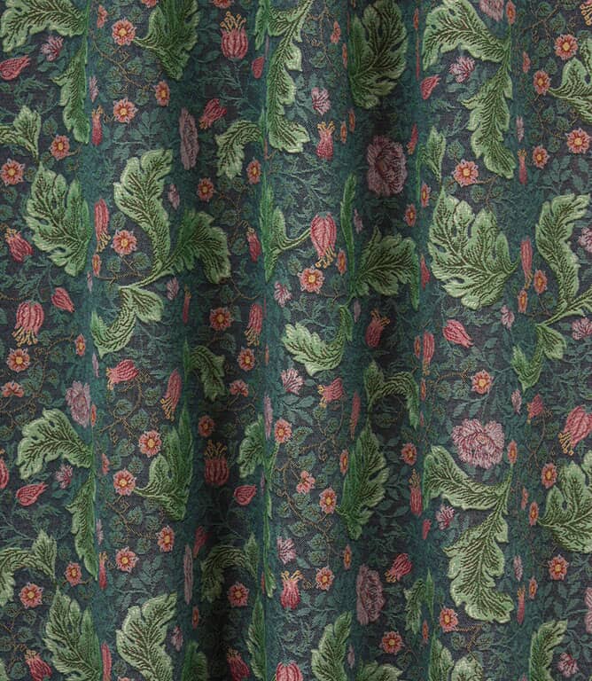 Floret Tapestry Fabric / Navy