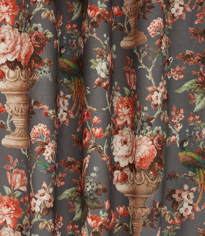 Prestigious Textiles Clarence Fabric / Royal