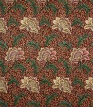 Winter Garden Fabric / Garnet