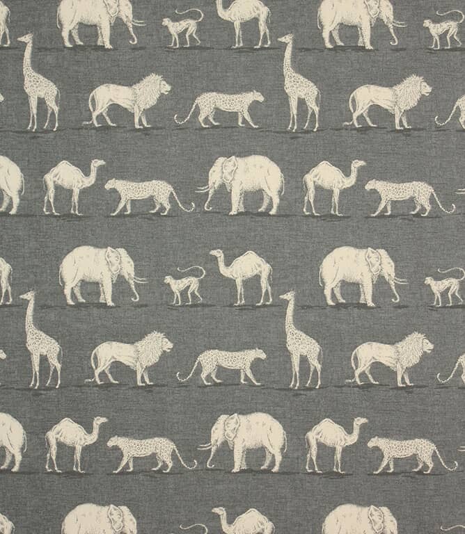 iLiv Prairie Animals Fabric / Lead iLiv Prairie Animals Fabric / Lead