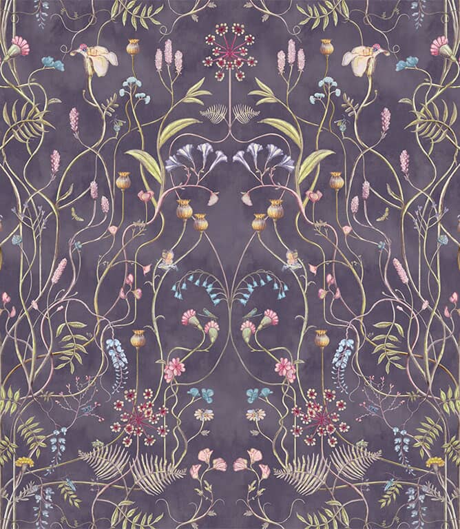The Chateau The Wildflower Garden Fabric / Nightshadow The Chateau The Wildflower Garden Fabric / Nightshadow
