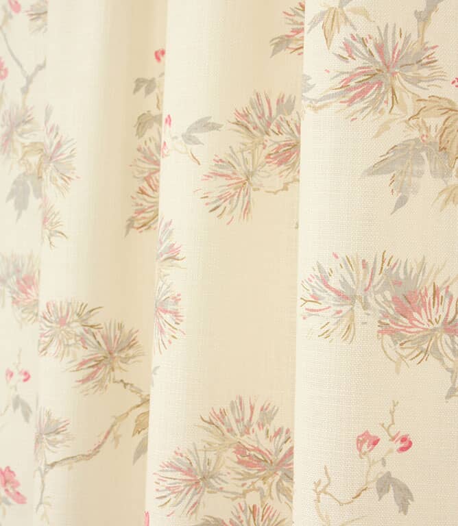 Laura Ashley Nara Fabric / Soft Truffle