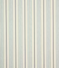 Heacham Stripe Fabric / Dark Seaspray
