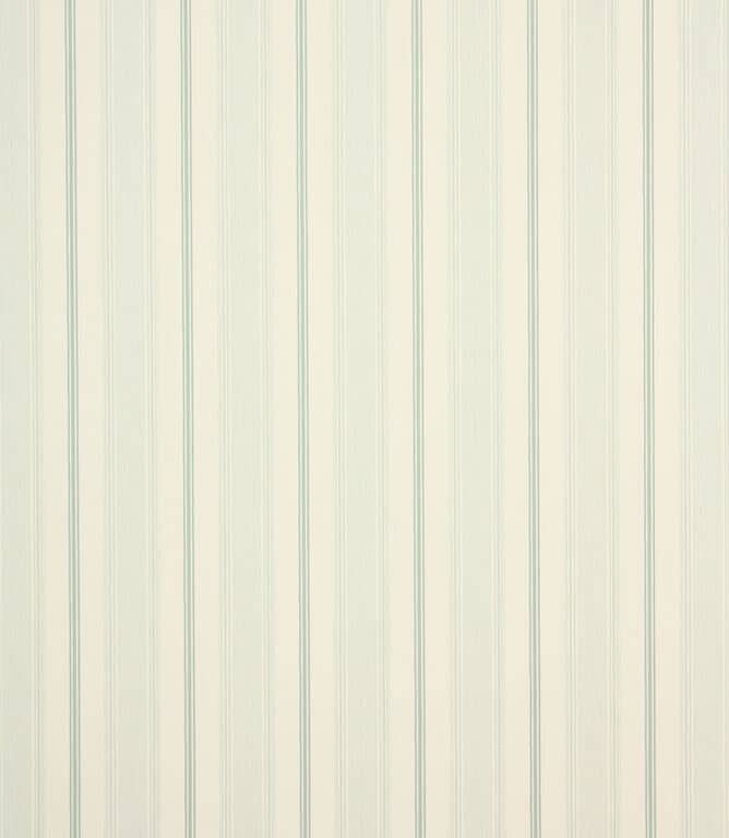 Laura Ashley Heacham Stripe Fabric / Duck Egg Laura Ashley Heacham Stripe Fabric / Duck Egg