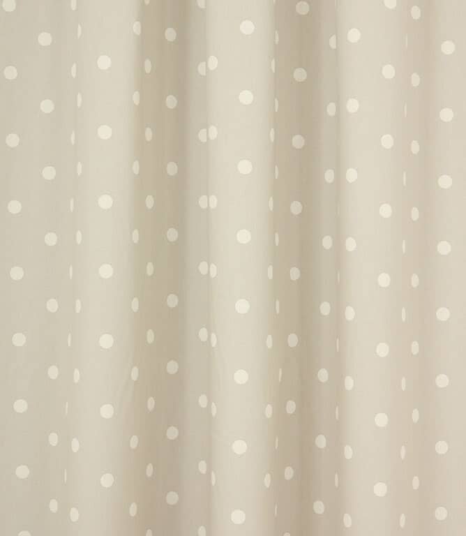 Laura Ashley Polka Dot Fabric / Dove Grey
