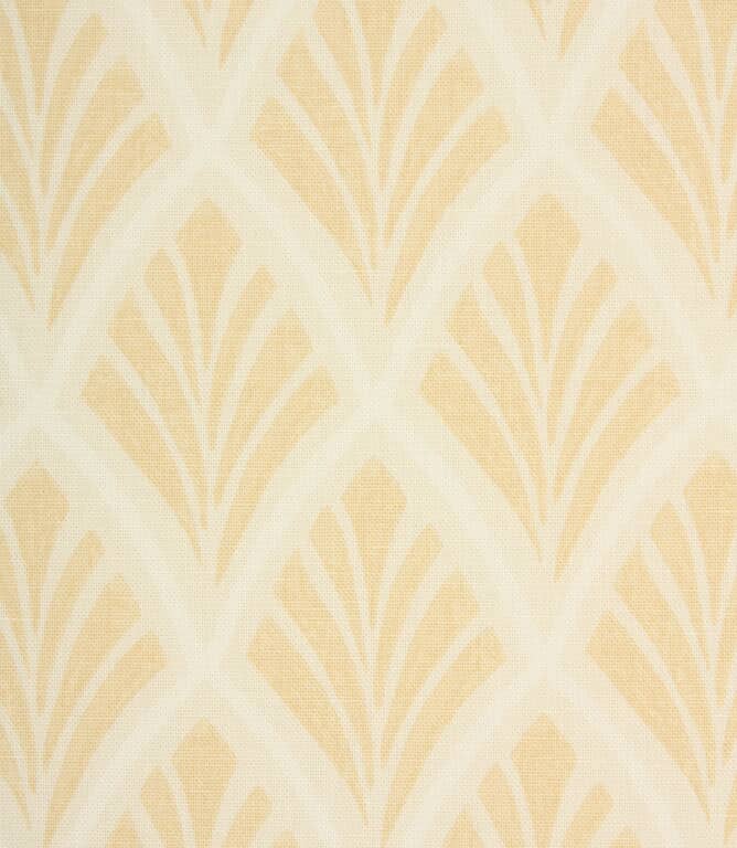 Laura Ashley Florin Fabric / Pale Gold