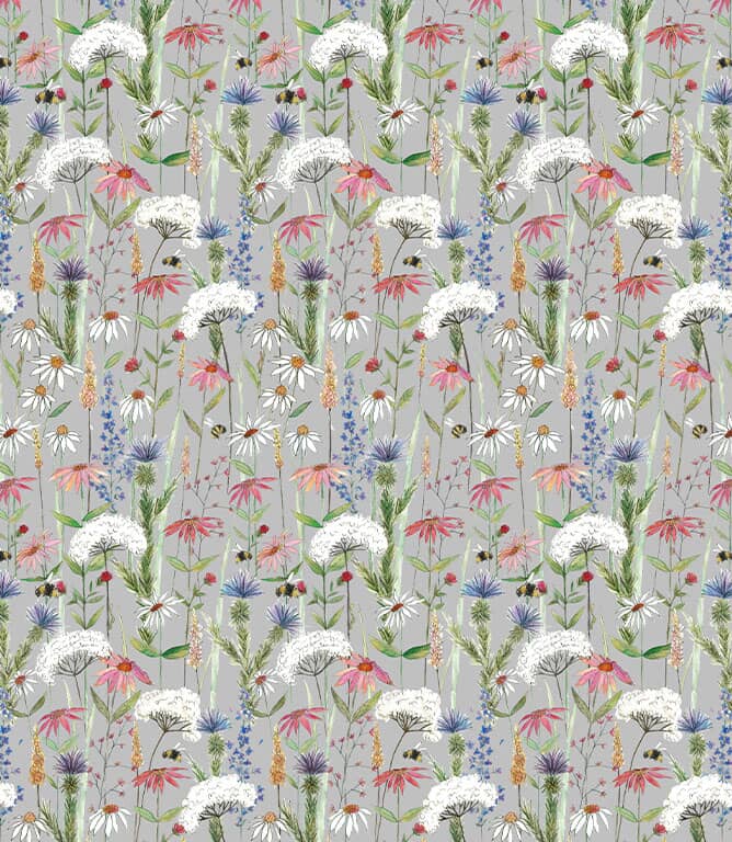 Voyage Maison Hermione Fabric / Silver Voyage Maison Hermione Fabric / Silver