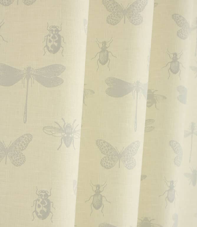 Insects Fabric / Duck Egg