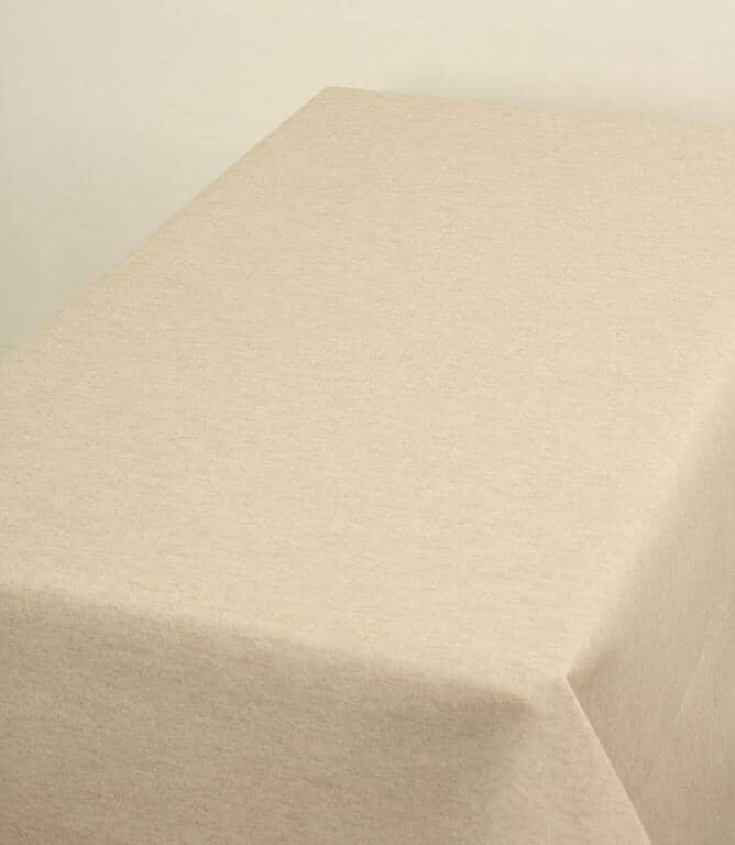 Linen Look PVC Fabric / Natural