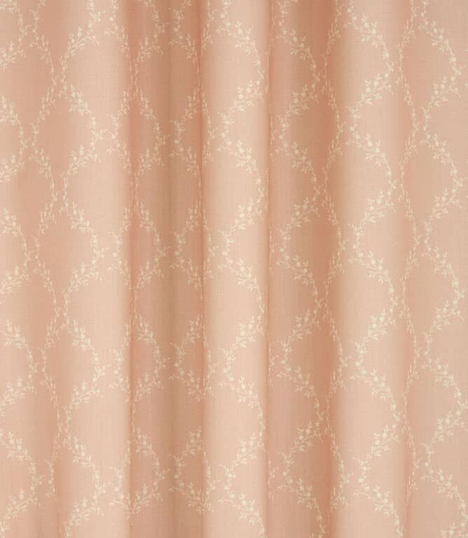 Corfe Trellis Fabric / Blush