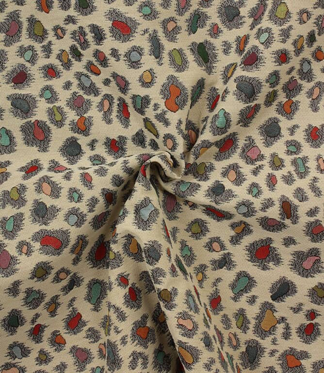 Leopard Outdoor Tapestry Fabric / Multi