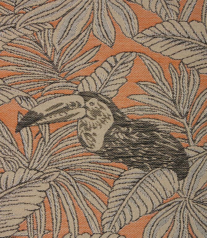 Toucan Outdoor Fabric / Terracotta