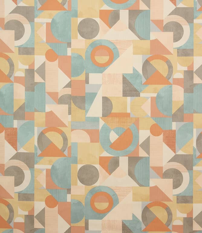 iLiv Geometrica Fabric / Mandarin iLiv Geometrica Fabric / Mandarin