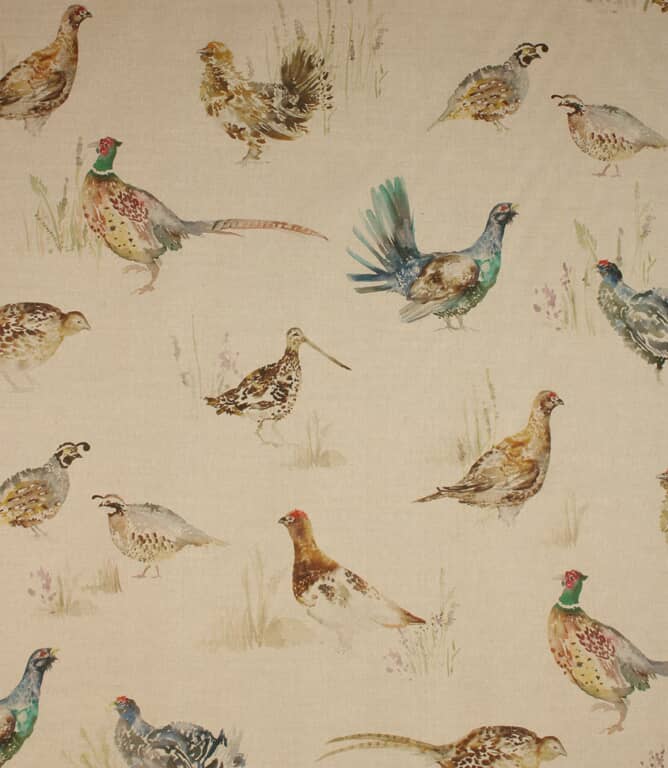 Voyage Maison Game Birds Fabric / Linen Voyage Maison Game Birds Fabric / Linen