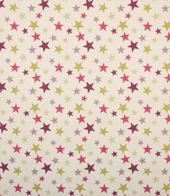 Funky Stars Fabric / Purple Funky Stars Fabric / Purple