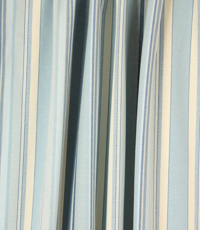 Falmouth Stripe Fabric / Horizon